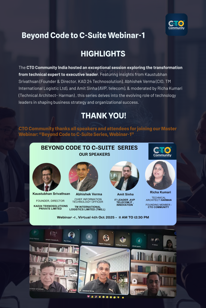 HIGHLIGHTS: Beyond Code to C-Suite Webinar-1 1 beyond code to c suite webinar 1