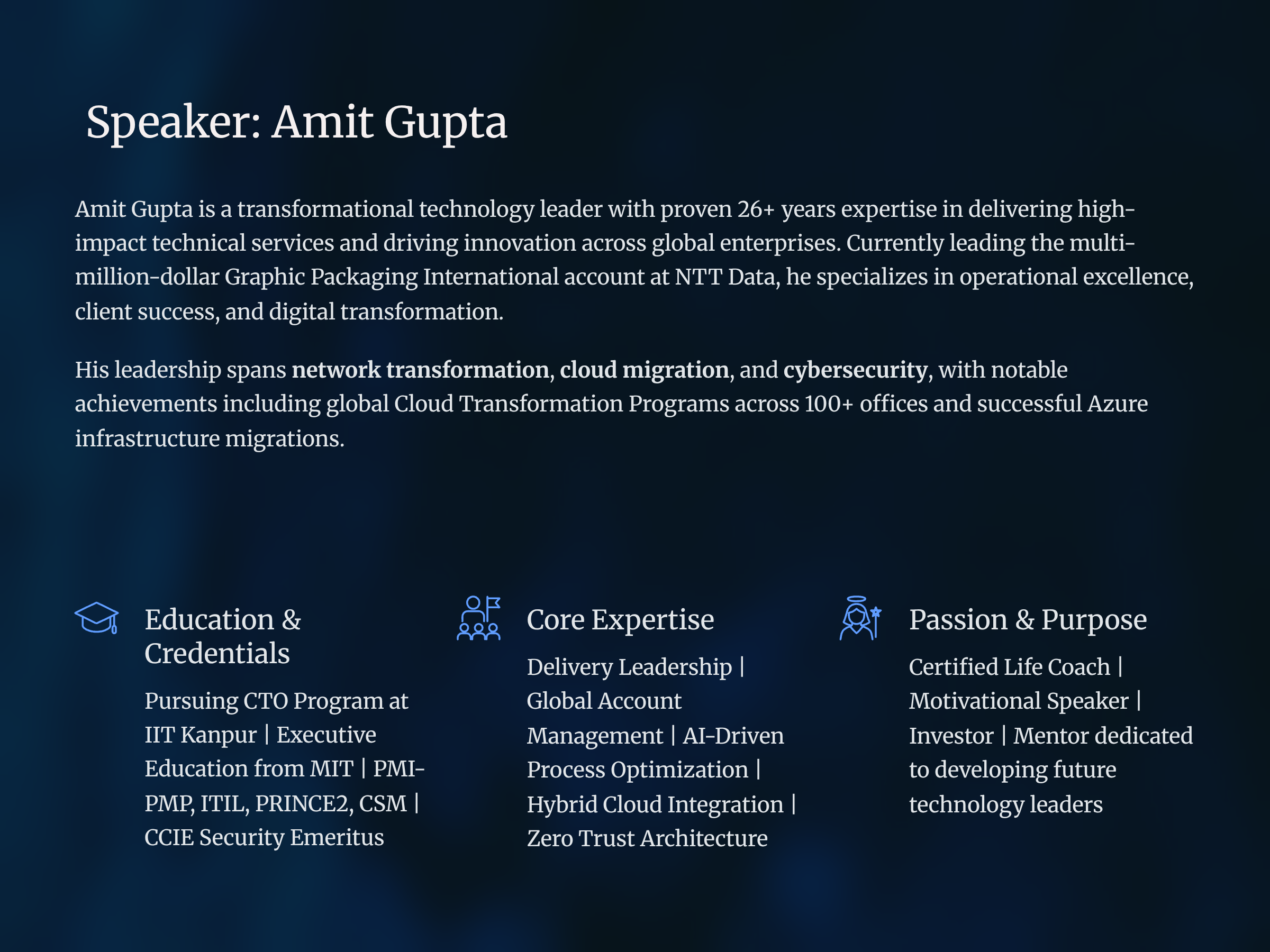 2 speaker amit gupta