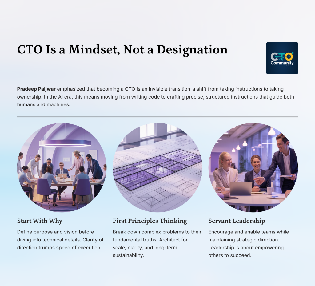 6 cto is a mindset not a designation