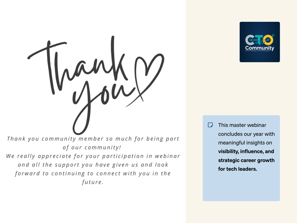 7 this master webinar concludes our year with meaningful insights on visibility influence and strategi