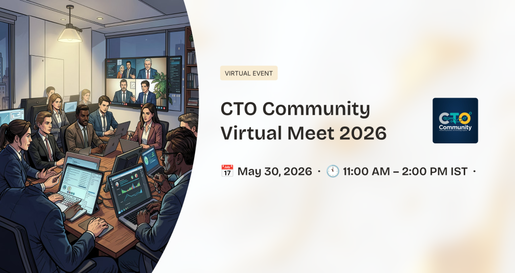 1 cto community virtual meet 2026