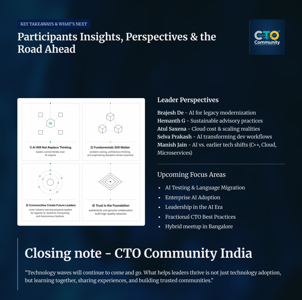 7 participants insights perspectives and the road ahead